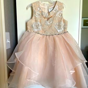 Rare Editions girls 3T formal flower girl dress
